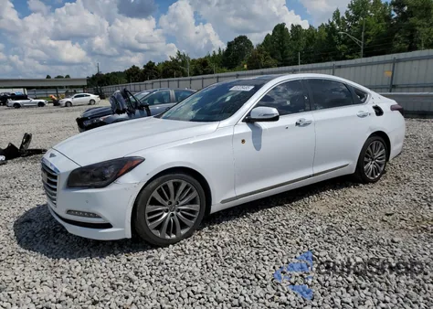 2017 Genesis G80 Ultimate из США, поврежденный, VIN KMHGN4JF7HU173881